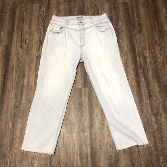 DL1961 Jeans Women's 32 Jerry Vintage High Rise Straight Leg Springdale Raw Hem - Picture 1 of 8